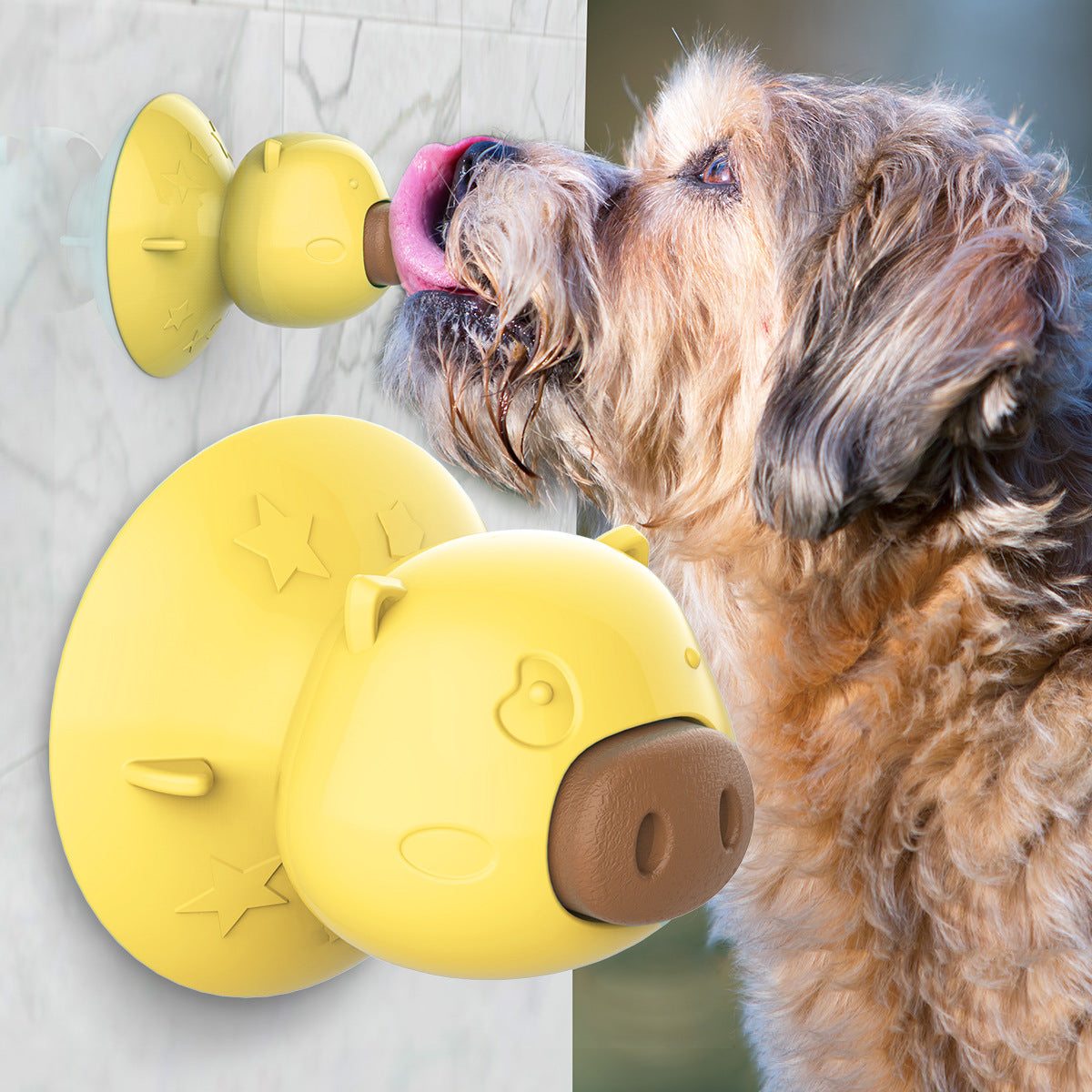 Pet Dog Sucker Cute Pig Snack Cake Molar Toy