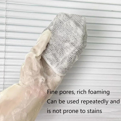 Silver Wire Rag Steel Wire Dishcloth kitchen Dishcloth Mesh Non-stick Oil Rag