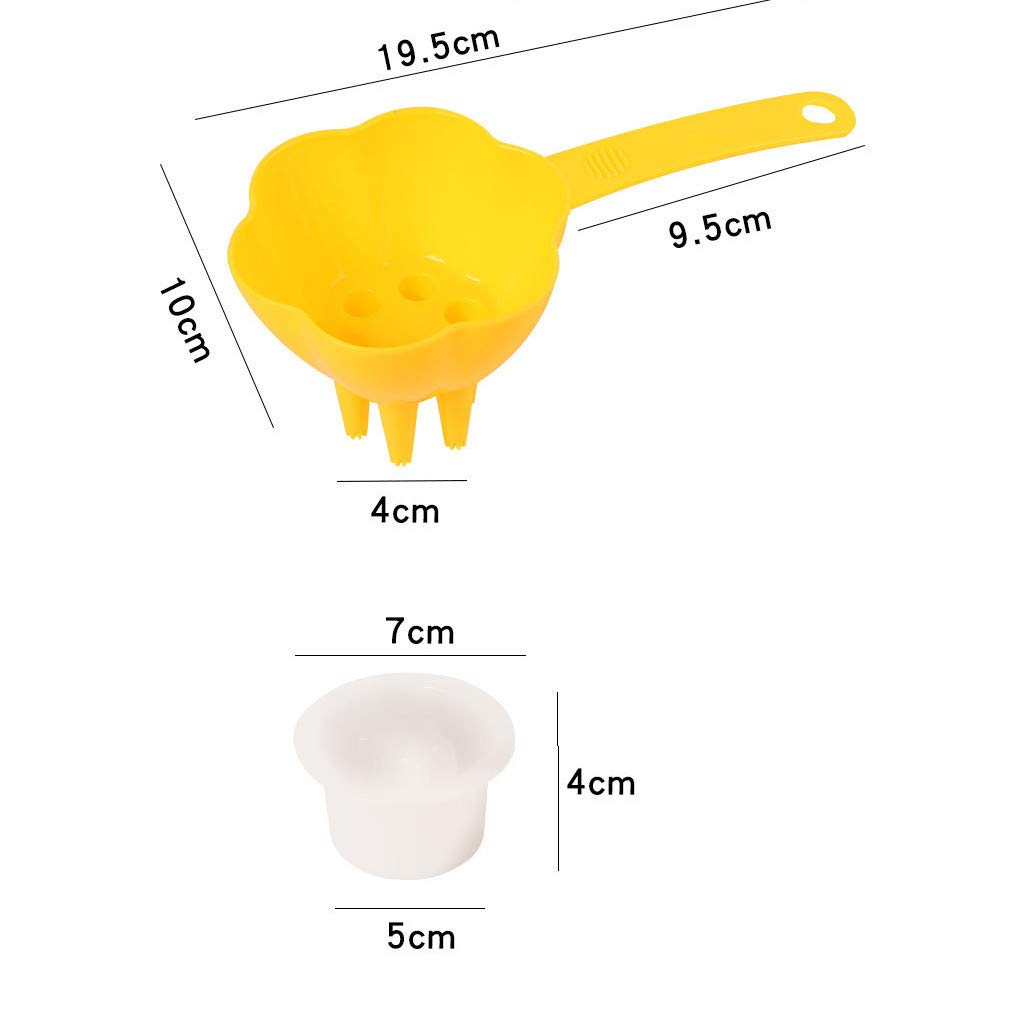 Kitchen Supplies Flower Egg Silk Maker